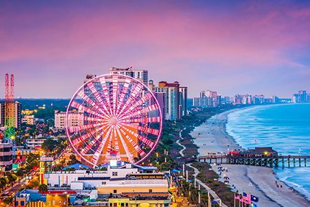 Car rental for more comfort in South Carolina